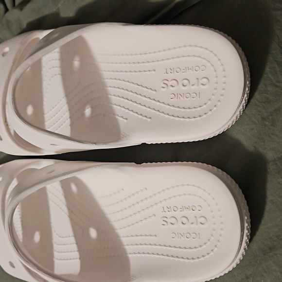 CROCS Classic Slide Sandals White, size Women’s 9/ Men’s 7 - Picture 4 of 4